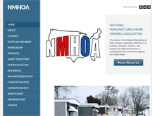 Tablet Screenshot of nmhoa.org